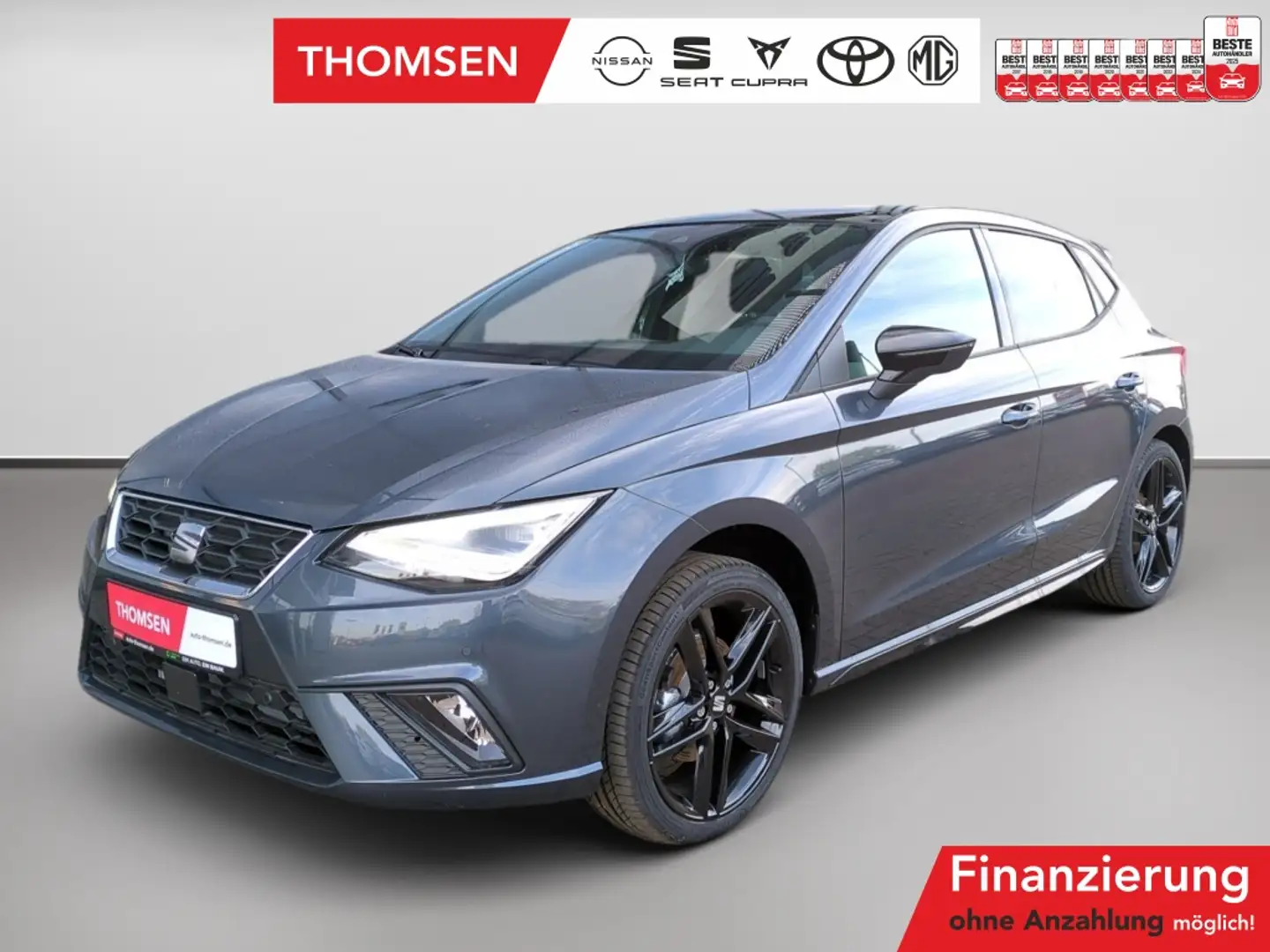 SEAT Ibiza FR Black Edition 1.5 TSI Navi ACC Android Grau - 1