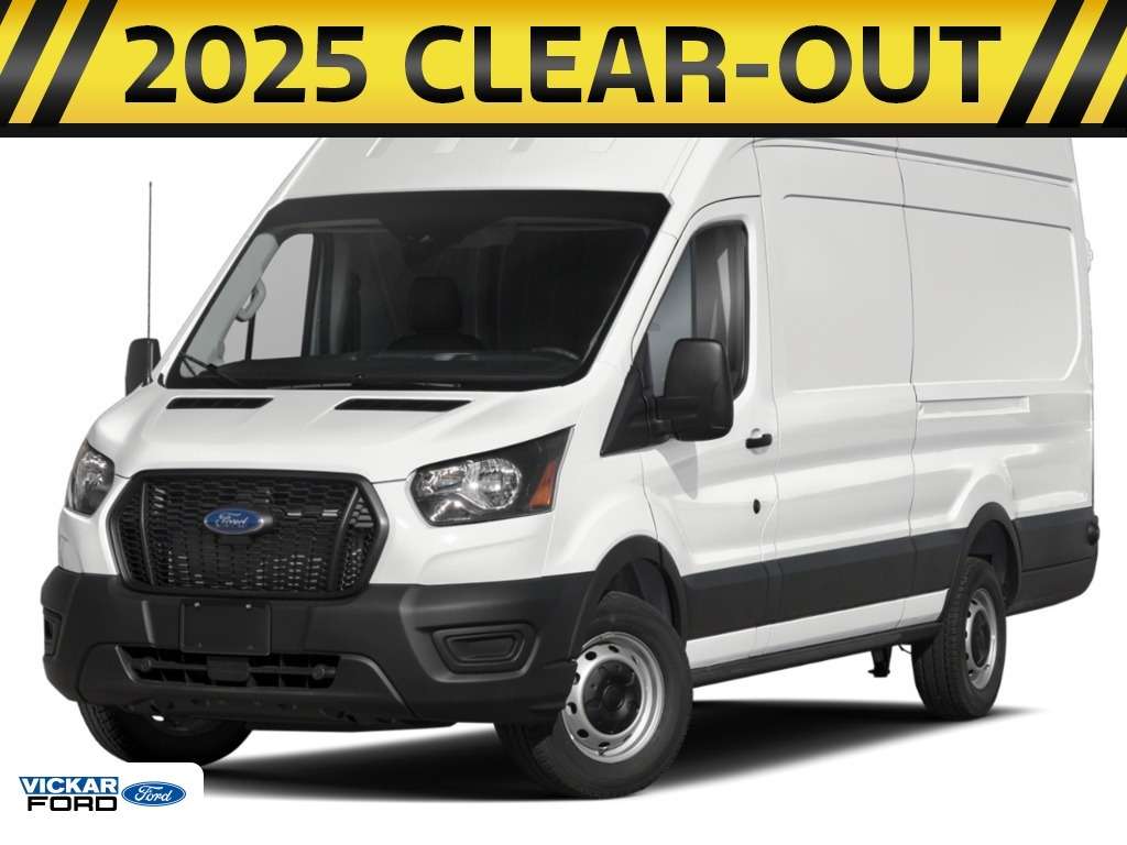 White 2025 Ford Transit Cargo Van Rear-Wheel Drive Automatic