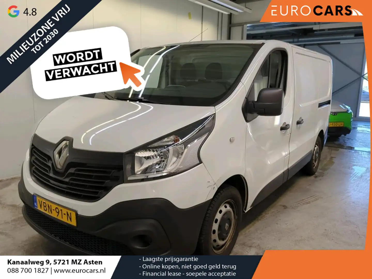 Renault Trafic L1H1 Comfort Energy 2x Schuifdeur Navigatie Trekha Weiß - 1