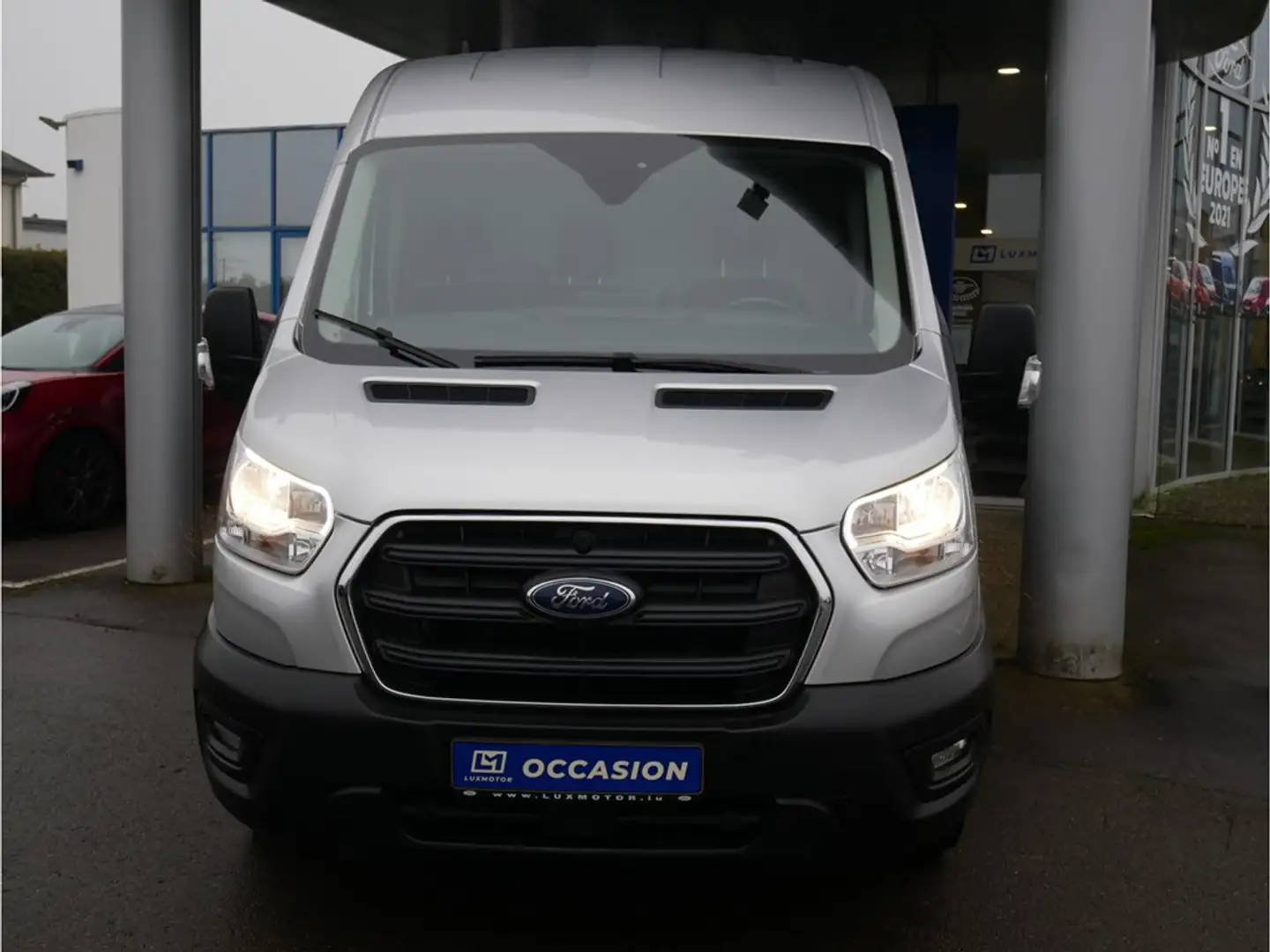 Ford Transit 2T 350L Fourgon Tole L3/H2 Trend Electric 67kW/198 Blanc - 2