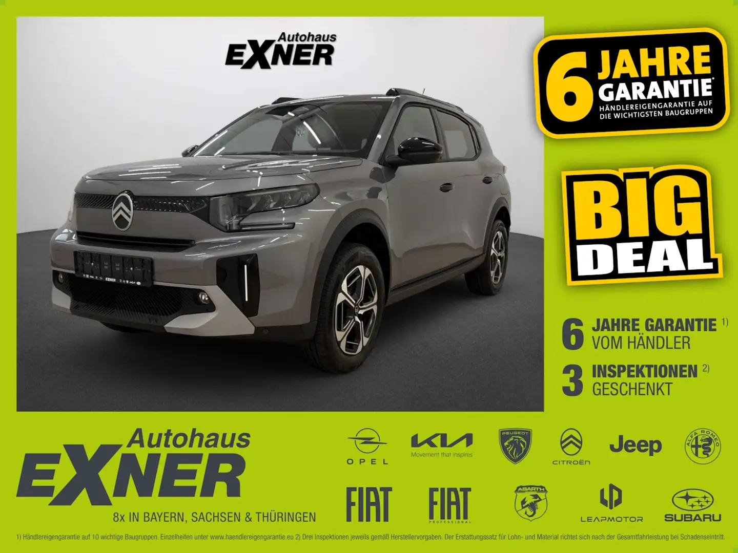 Citroen C3 Aircross MAX Rückfahrkamera, Navi, 17 ALU Grau - 1