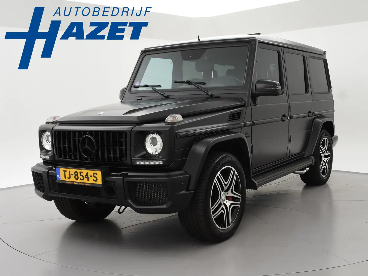 Mercedes-Benz G 63 AMG V8 544 PK G63 MAT SATIN BLACK + DESIGNO LEDER | DI Noir - 1