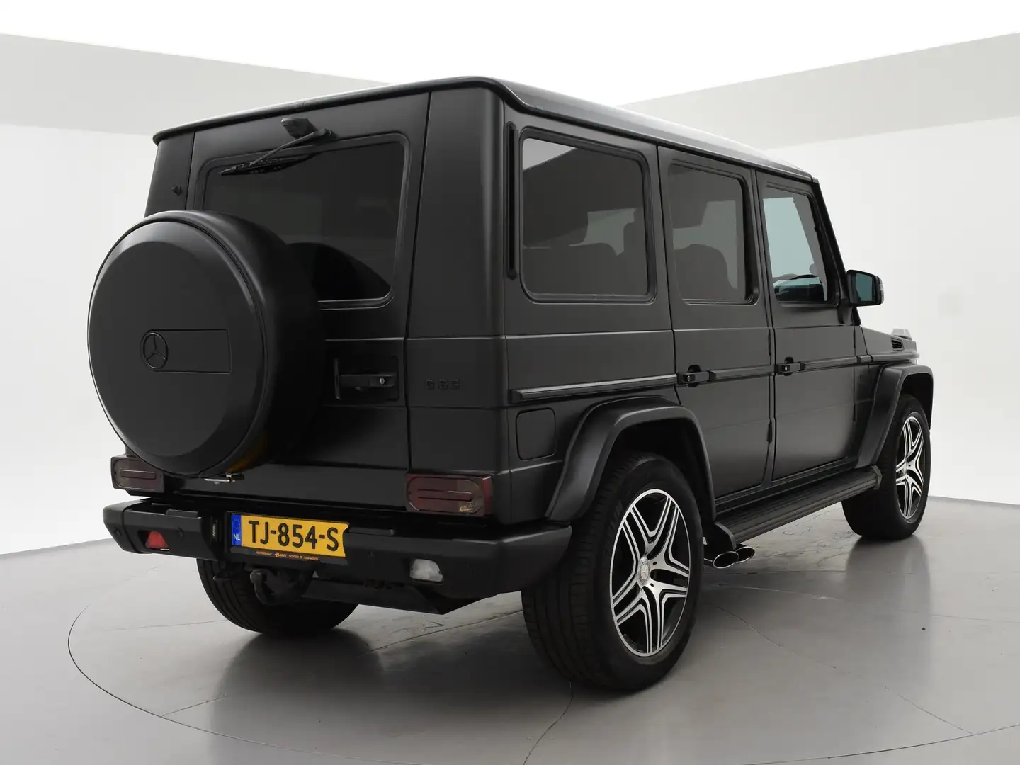 Mercedes-Benz G 63 AMG V8 544 PK G63 MAT SATIN BLACK + DESIGNO LEDER | DI Zwart - 2