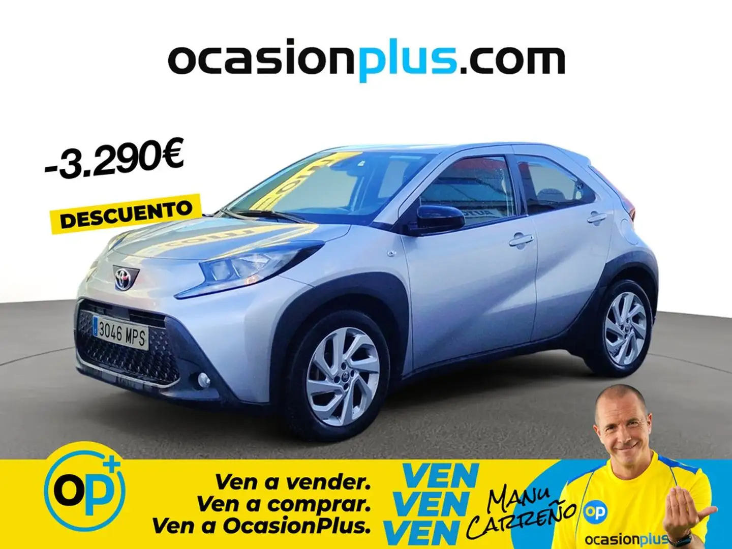 Toyota Aygo Play Gris - 1
