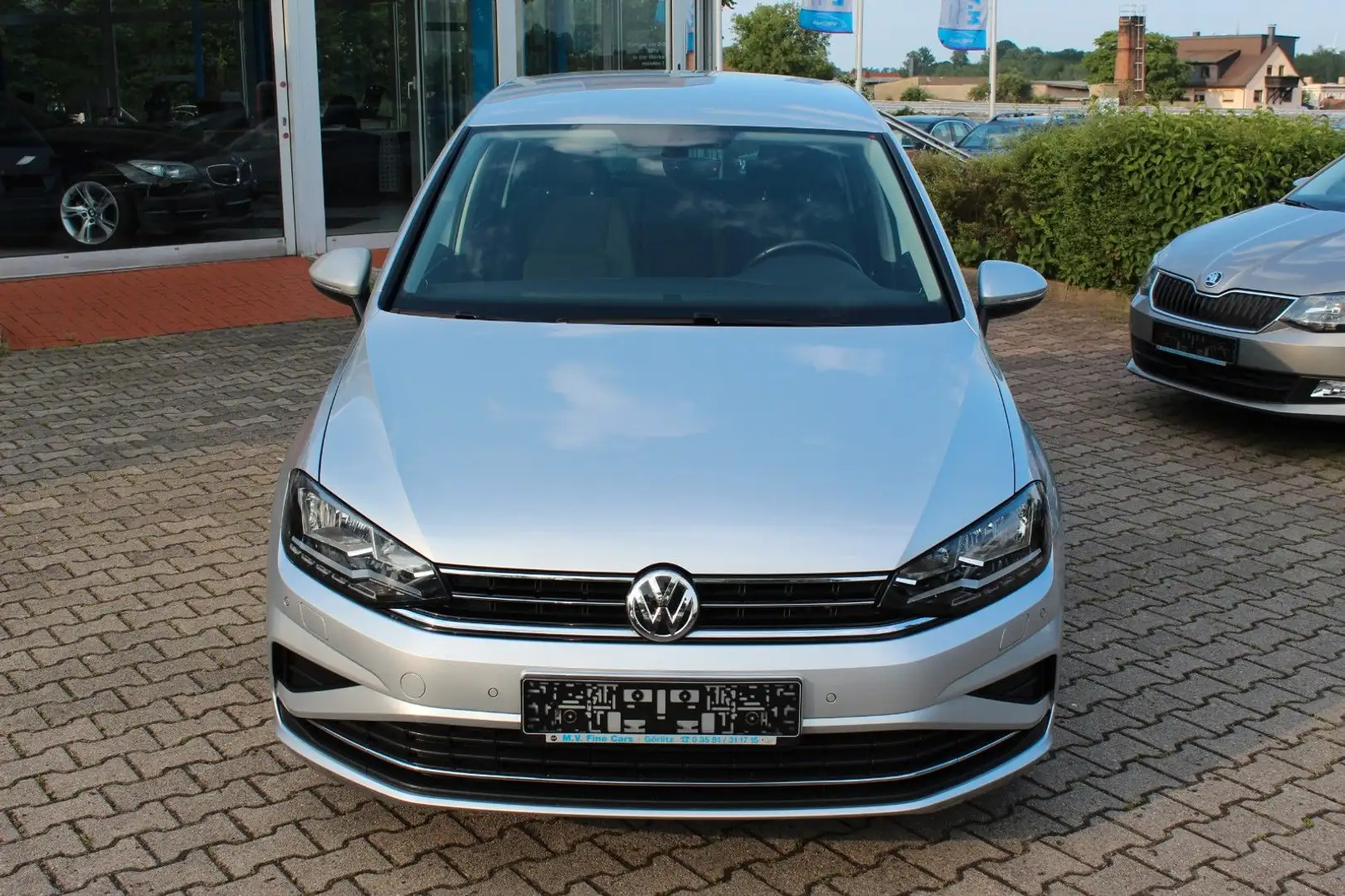 Volkswagen Golf Sportsvan Argent - 2