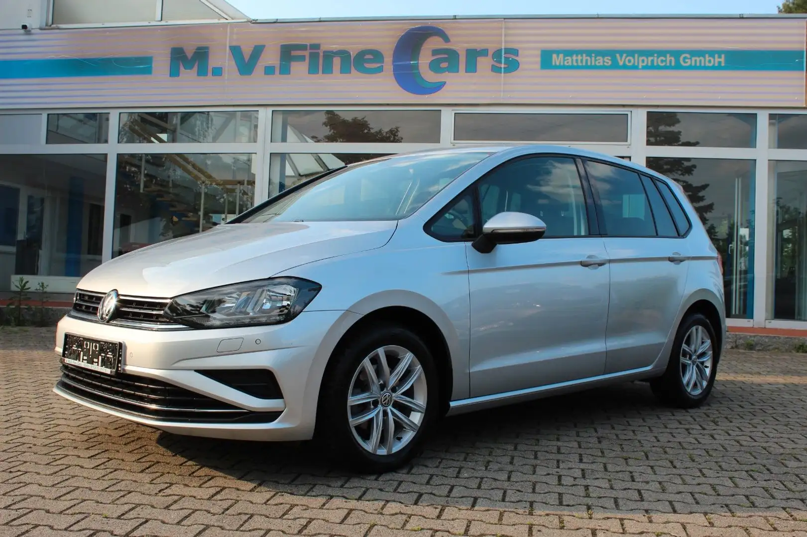 Volkswagen Golf Sportsvan Argent - 1
