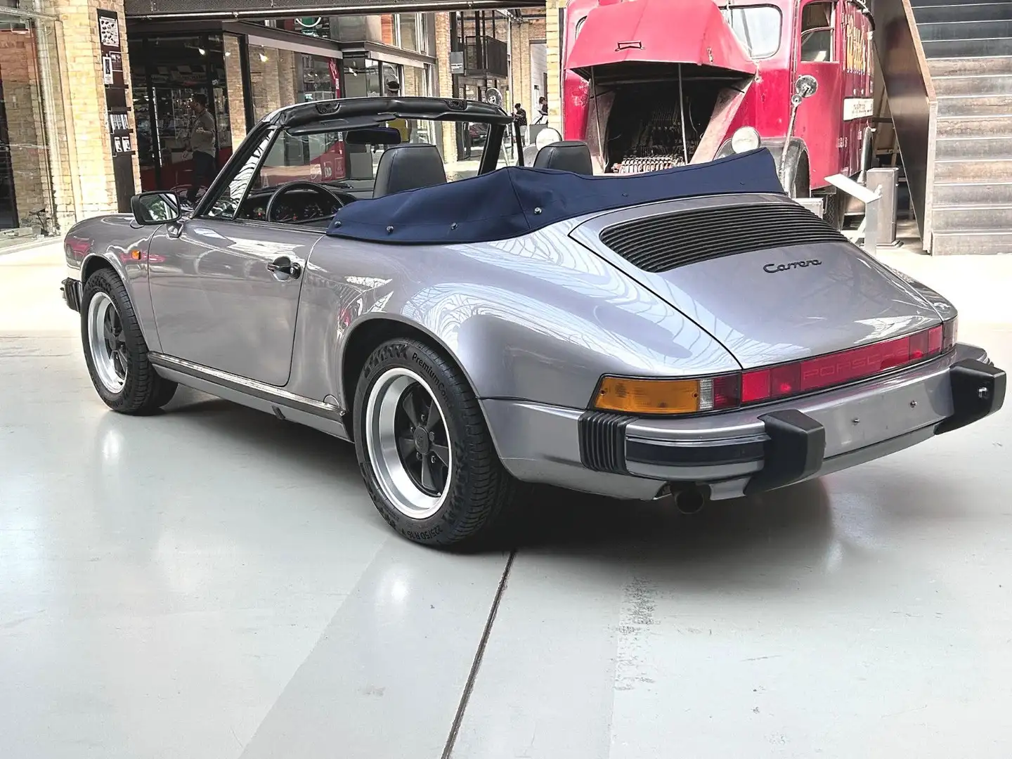 Porsche 911 Carrera G50 Cabr., deutsch und Erstlack! Modrá - 2