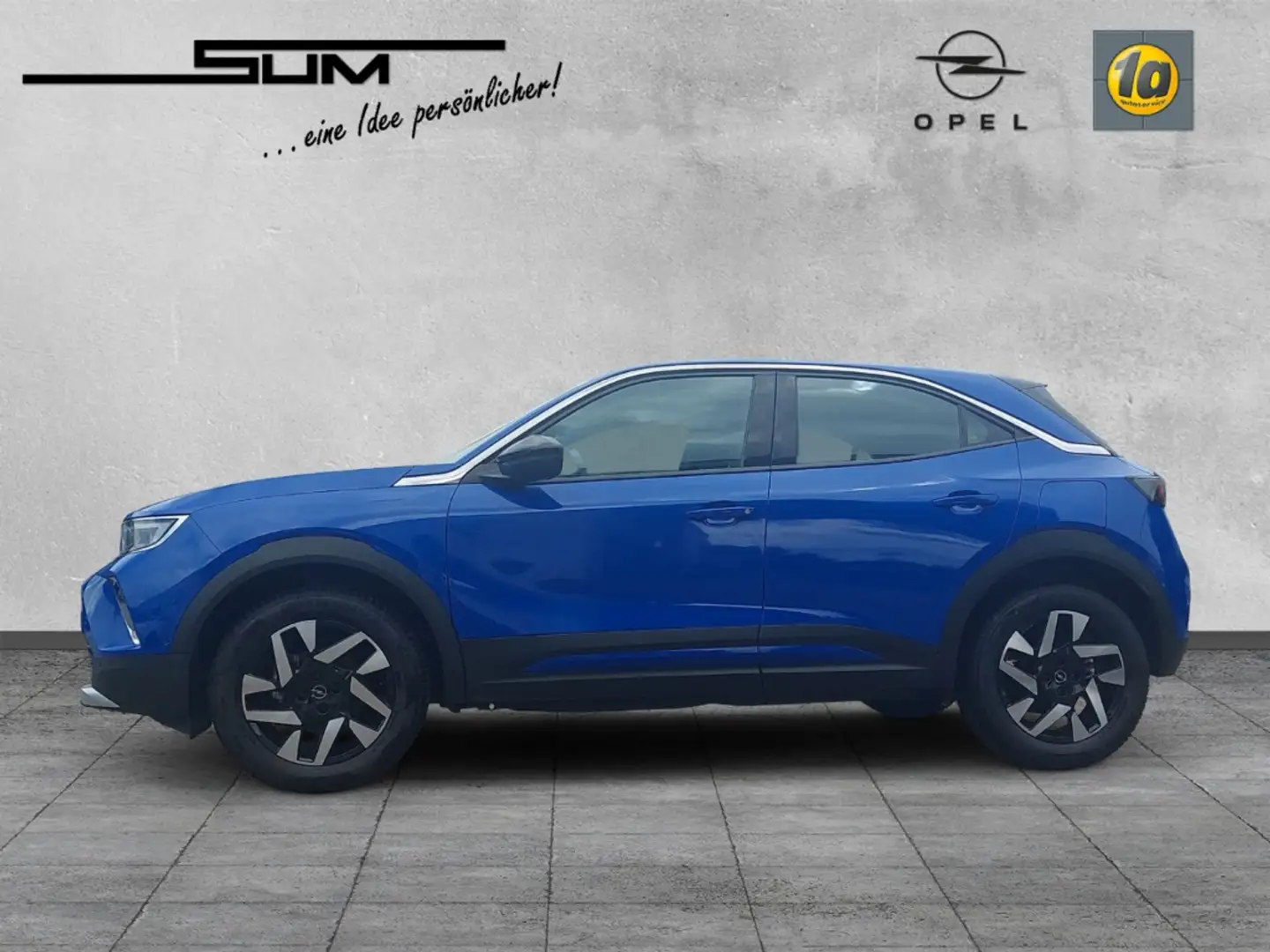 Opel Mokka 1.2 Business Elegance Navi LED  Klimaautom Rückfah Blau - 2