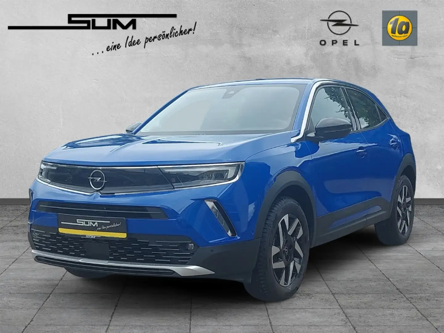 Opel Mokka 1.2 Business Elegance Navi LED  Klimaautom Rückfah Blau - 1