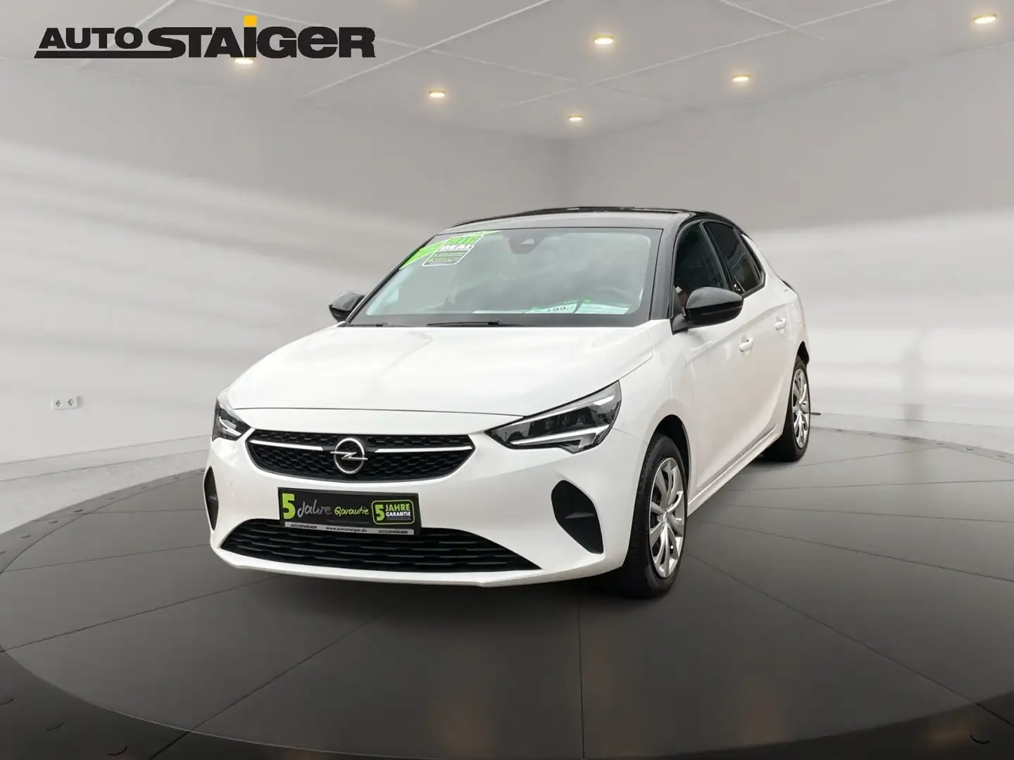 Opel Corsa F e Edition KlimaA+W-Pumpe+AUT+SpurH Blanc - 2