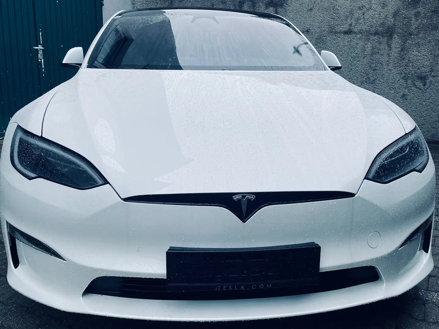 Tesla Model S Weiß - 1