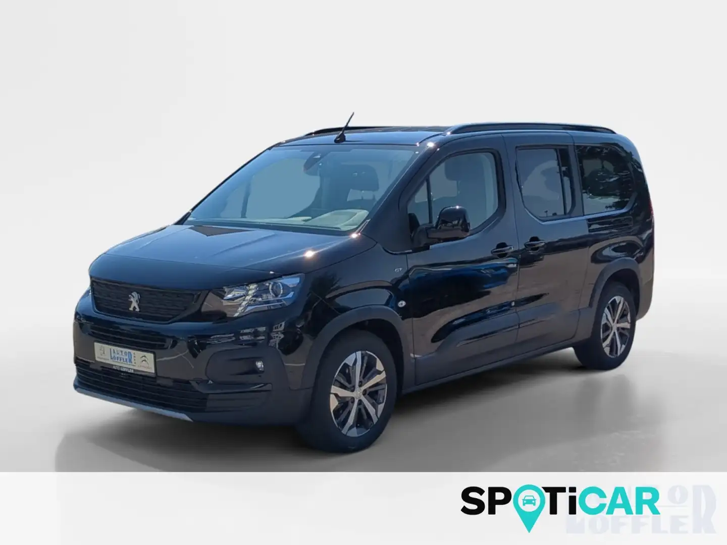 Peugeot Rifter L2 5-Sitzer GT Elektromotor 136 Klima Navi Czarny - 1