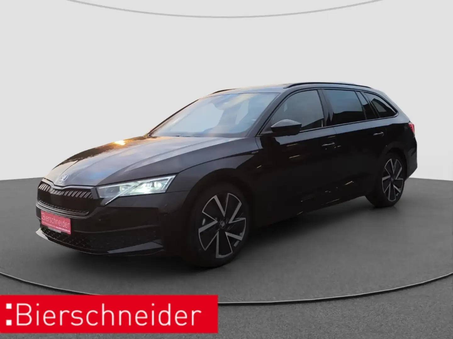 Skoda Octavia Combi 2.0 TDI DSG Sportline AHK HEAD UP ACC MATRIX Schwarz - 1