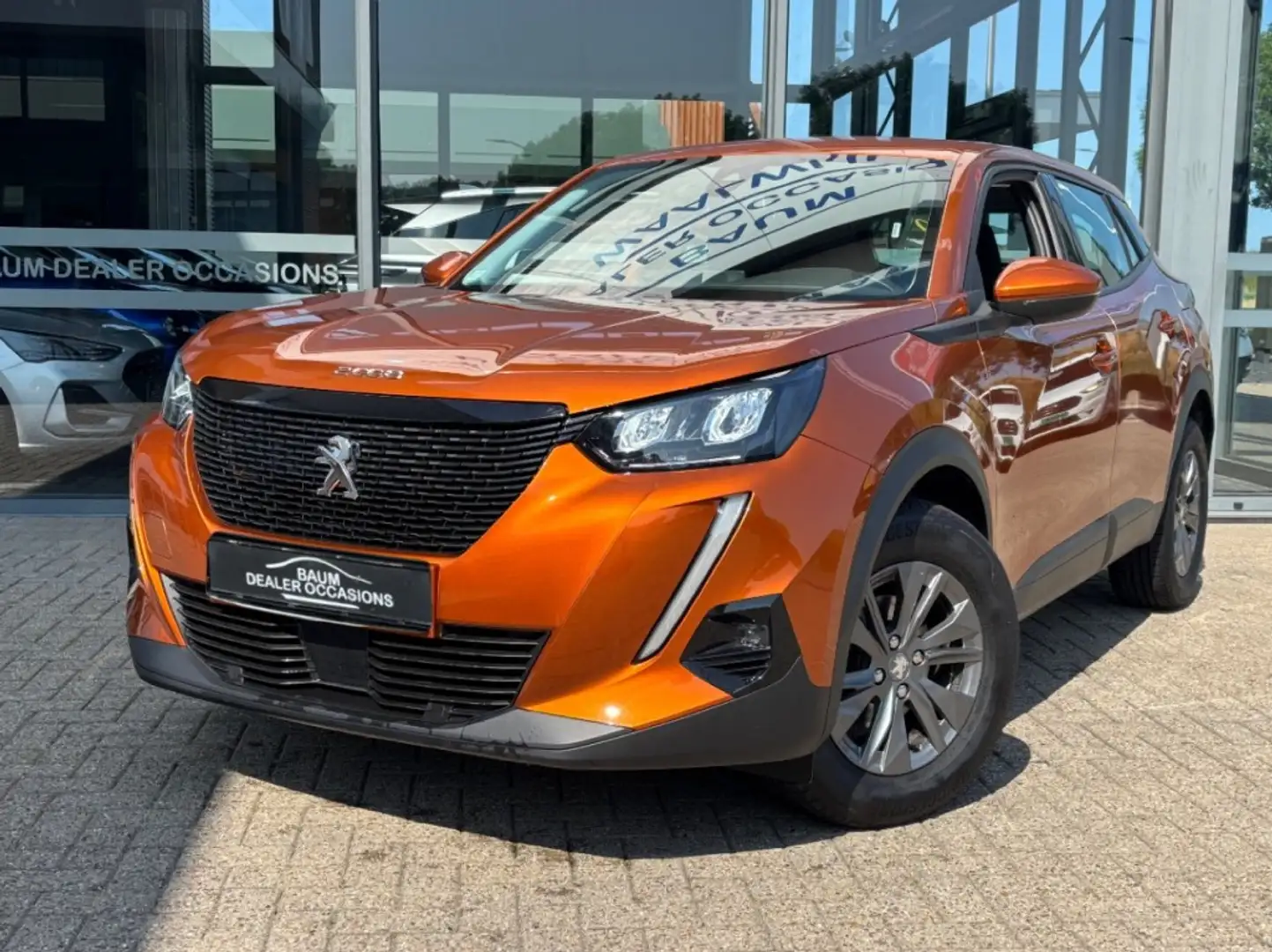 Peugeot 2008 1.2 PT 130PK AUTOMAAT ACTIVE  PACK AIRCO CRUISE NA Oranje - 1