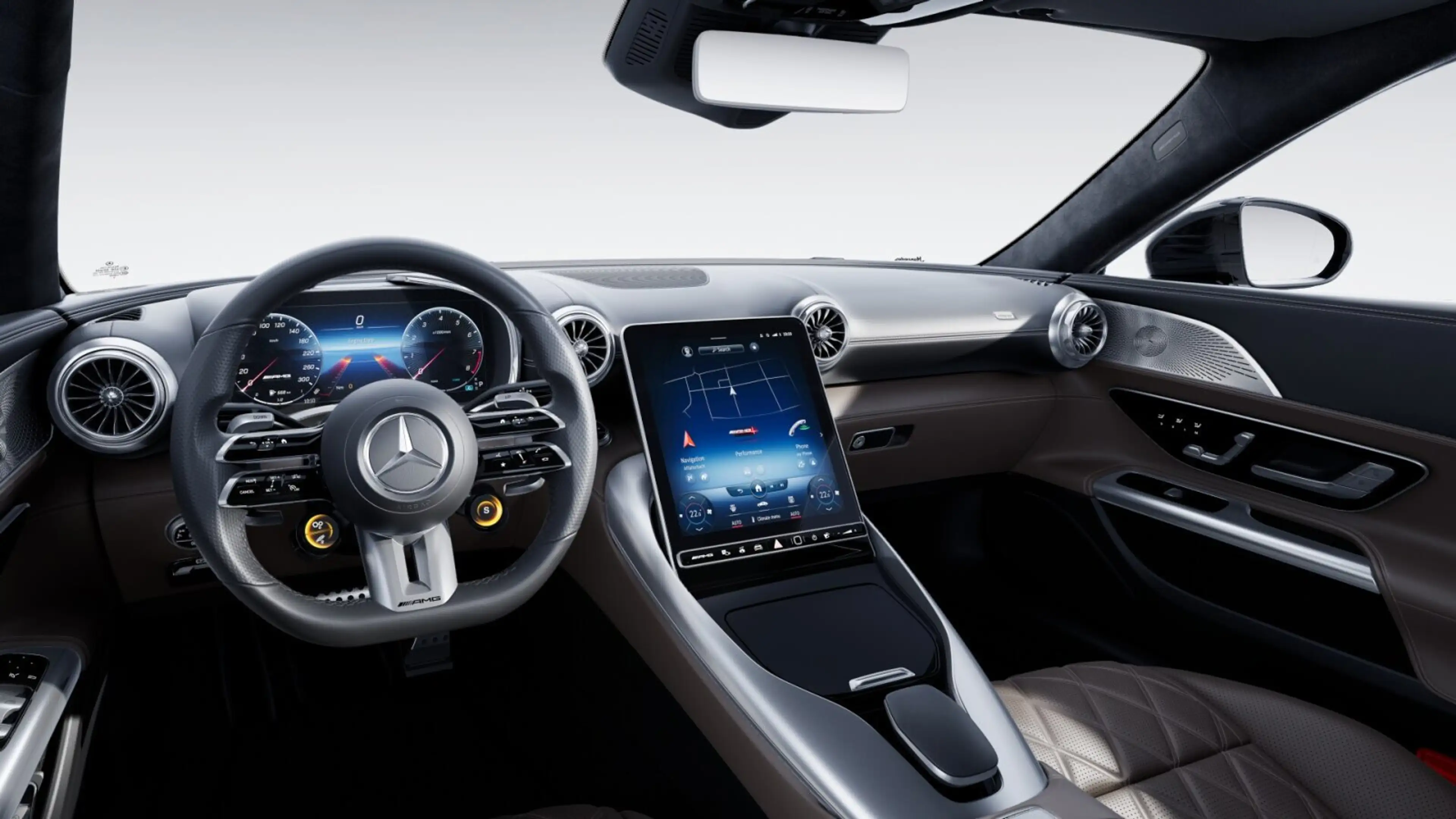 Mercedes-Benz SL 43 AMG SL 43 AMG alpingrau Sitzklima Head-up V8 Styling — photo 8