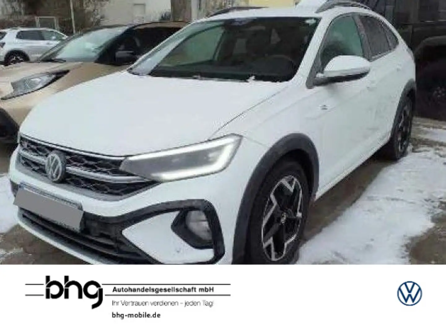 Volkswagen Taigo 1.5 TSI R-Line DSG IQ.LIGHT KAMERA AHK Weiß - 1