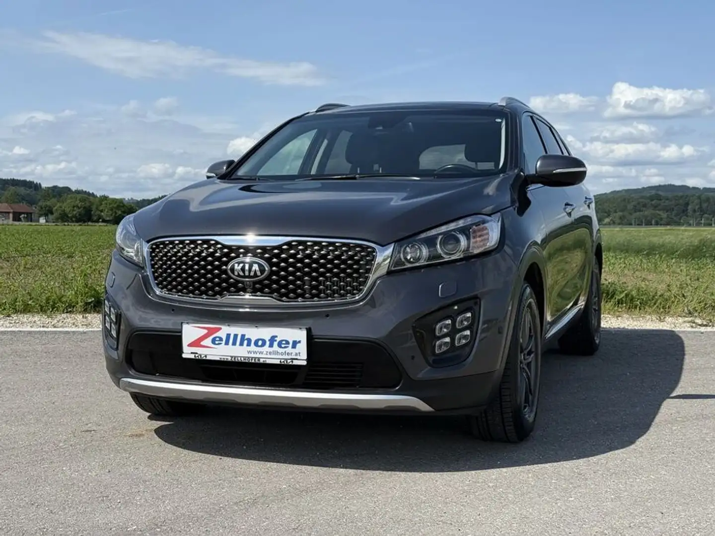 Kia Sorento 2,2 CRDi ISG AWD Platin Aut. Gris - 2