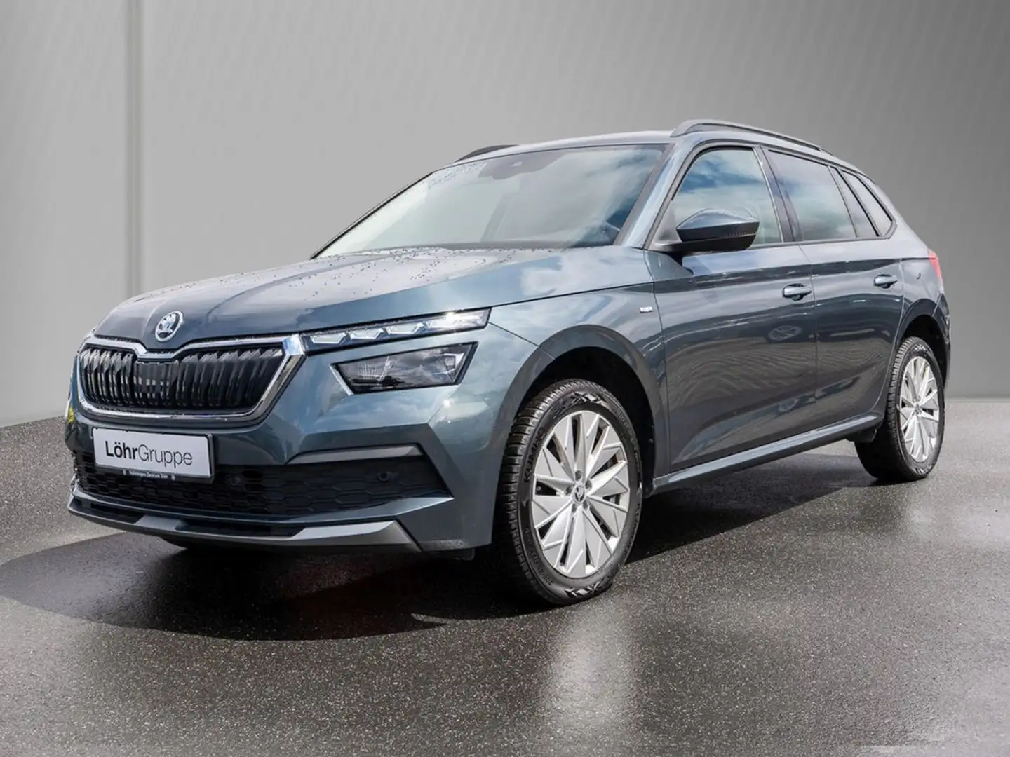 Skoda Kamiq 1.0 TSI Drive 125 AHK, Rear-View Grau - 2