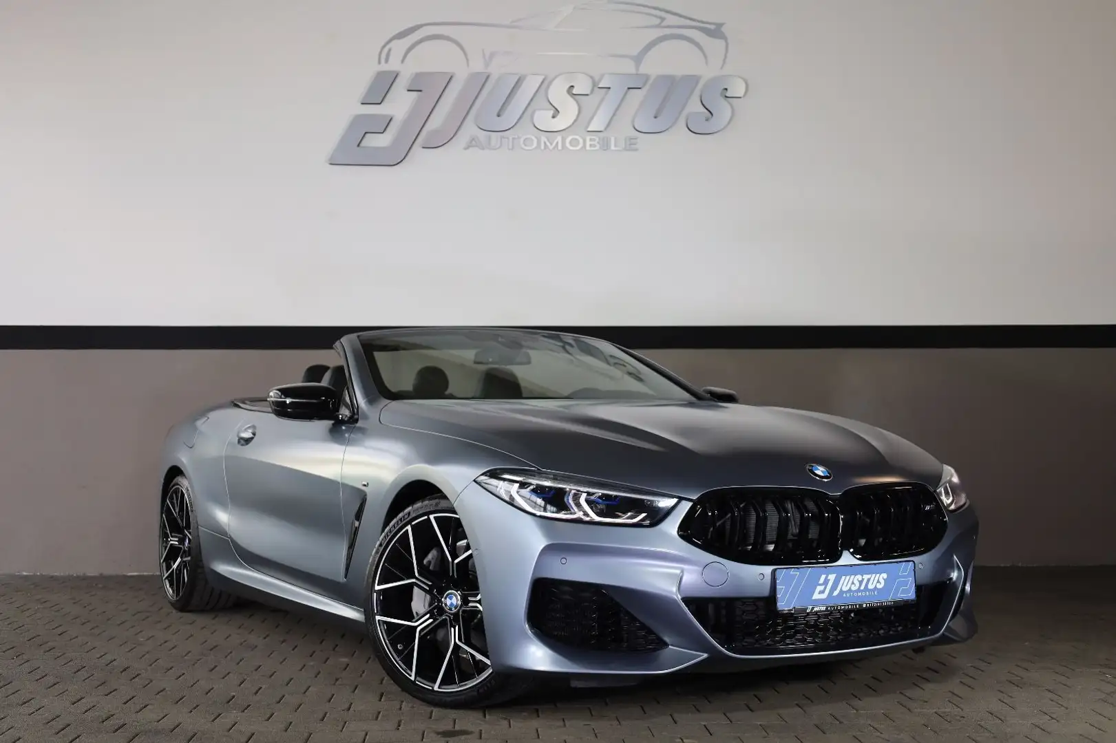 BMW 840 i xDrive Cabrio/M/LASER/HUD/HK/APPLE/TOTW/R20 Blau - 1