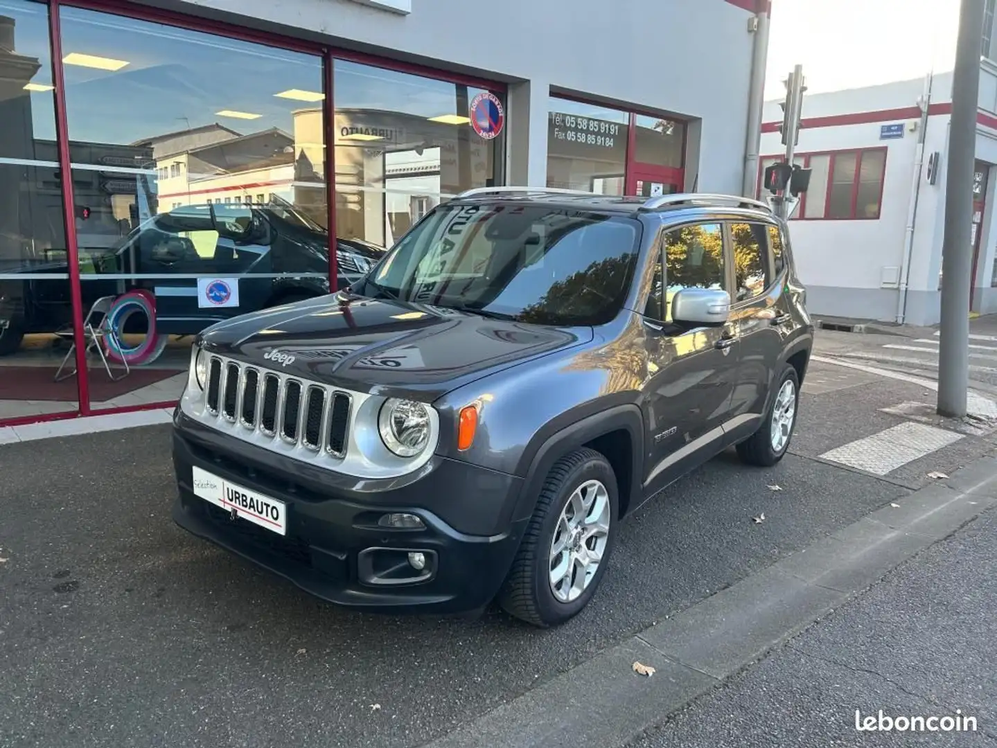 Jeep Renegade 2.0 MULTIAIR 140 LIMITED BVA Gris - 2