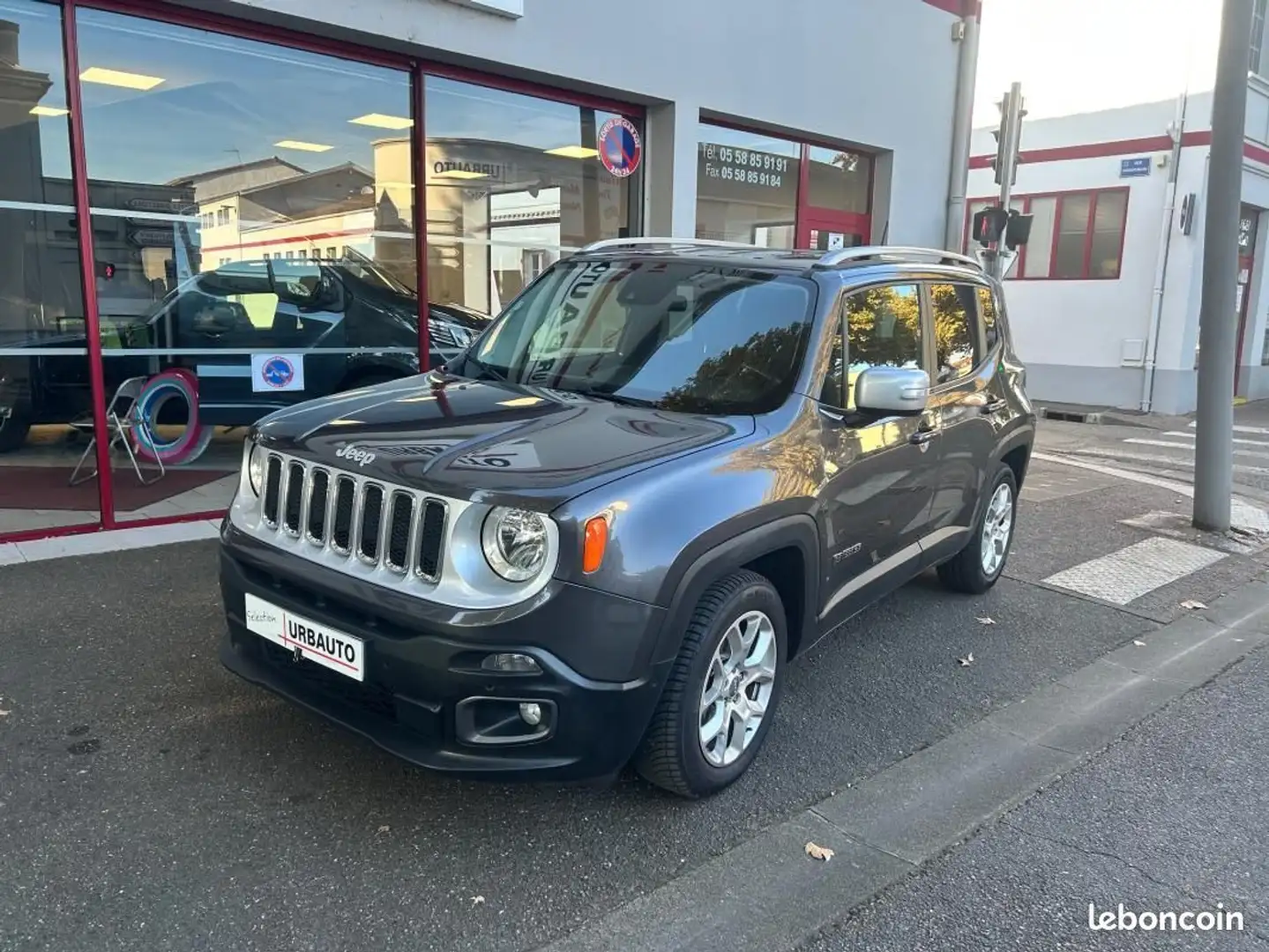 Jeep Renegade 2.0 MULTIAIR 140 LIMITED BVA Gris - 1