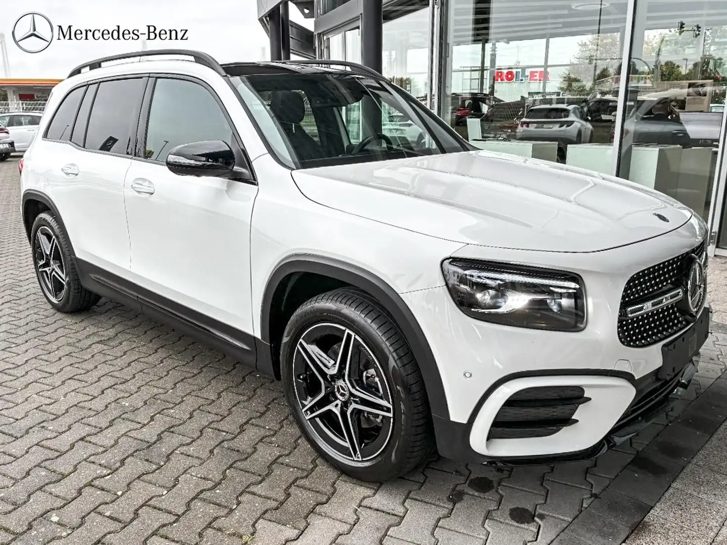 Mercedes-Benz GLB 200 AMG Niight+MBUX+360°+Pano+AHK+Totwink. Blanc - 2