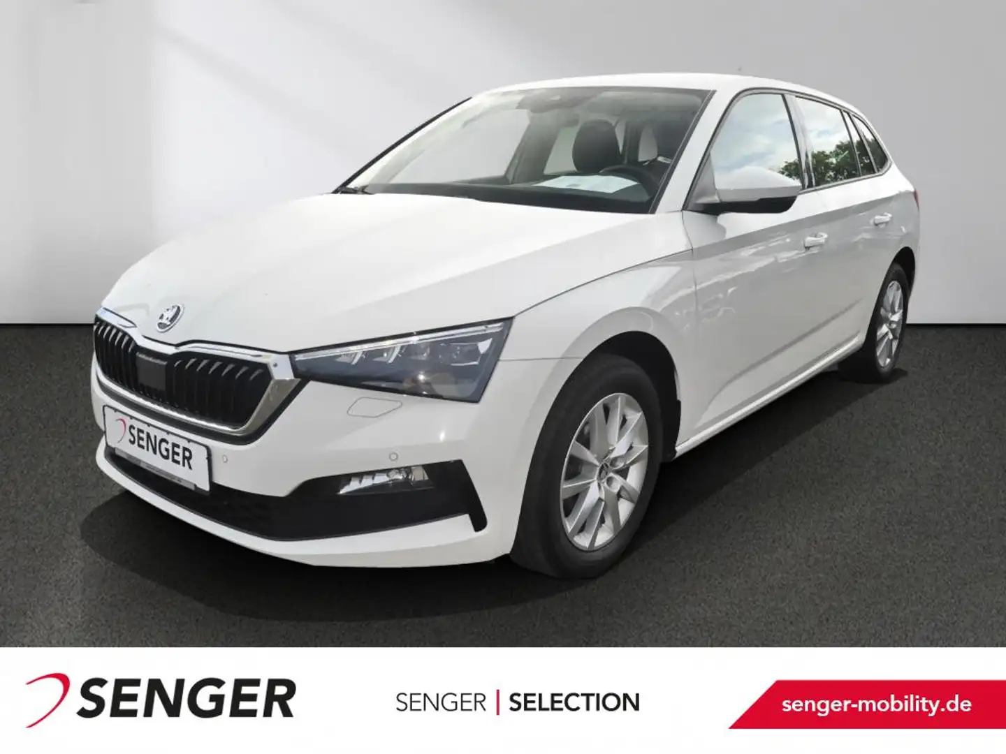 Skoda Scala 1.0 TSI DSG Smart Link Reise Paket Sitzh. Wit - 1