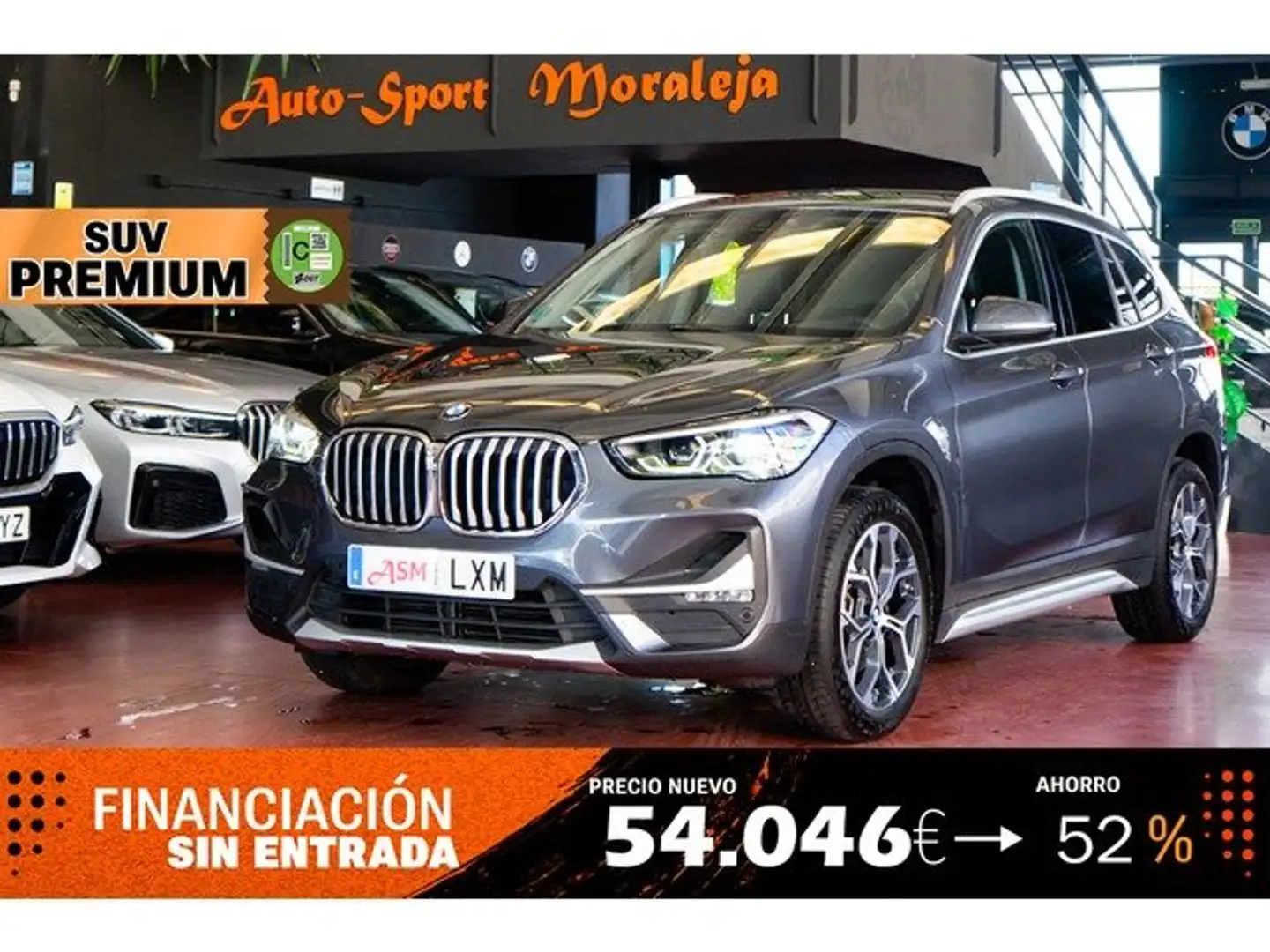 BMW X1 sDrive 18d Gris - 1