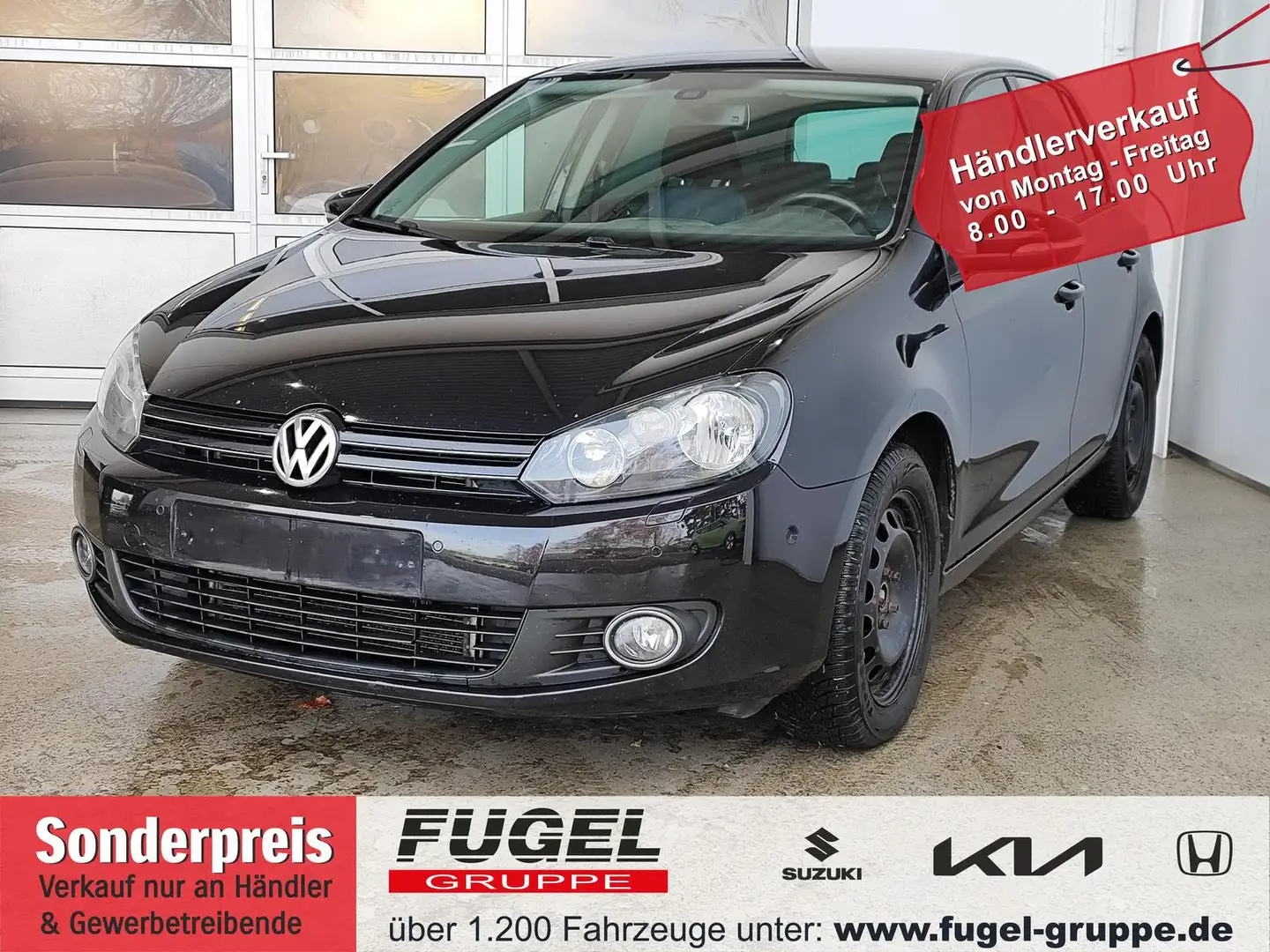 Volkswagen Golf 1.6 TDI Team SHZ|PDC Noir - 1