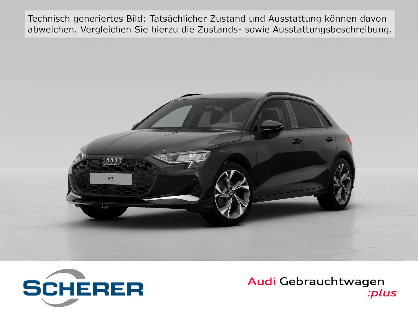 Audi A3 Advanced 35 TFSI AHK NAVI INTERFACE Schwarz - 1