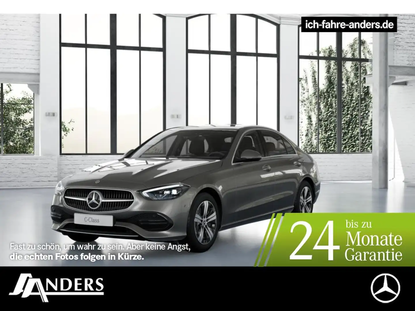 Mercedes-Benz C 220 d Avantgarde+Navi High-End+LED+Kamera+PDC+ Zilver - 1