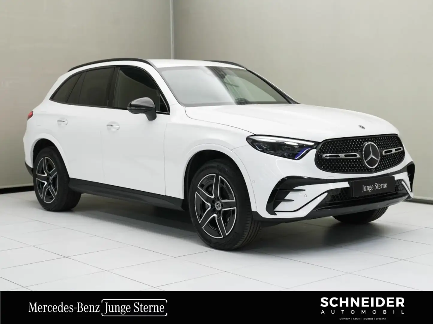 Mercedes-Benz GLC 300 de 4MATIC ACC SpurW Navi Sport S-Sitz Weiß - 1