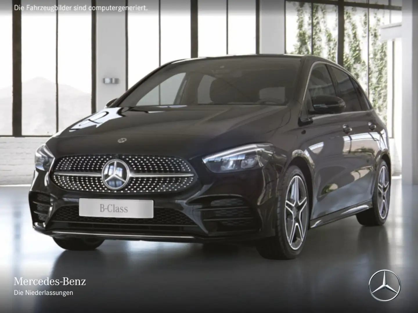 Mercedes-Benz B 250 e AMG+PANO+360°+AHK+LED+8G Negro - 2
