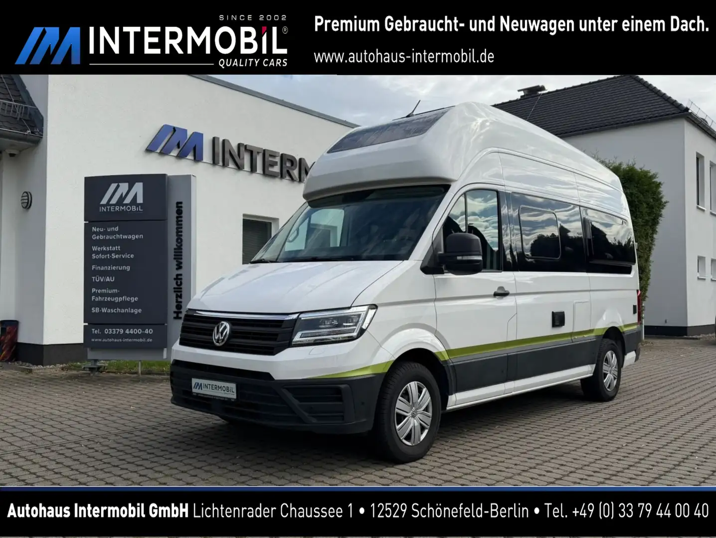 Volkswagen Grand California 600 FWD*Pano*Hochbett*ACC*Cam* Weiß - 1