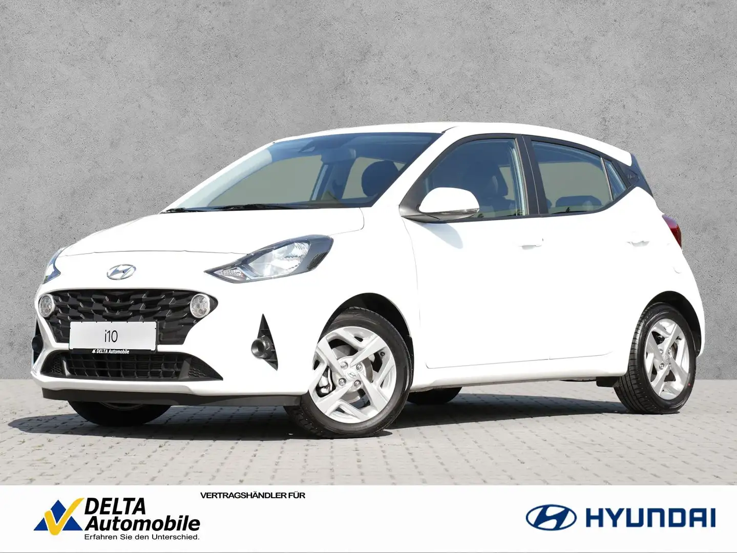 Hyundai i10 i10 1.2 Automatik Trend PDC Carplay Sitzheizung Білий - 1