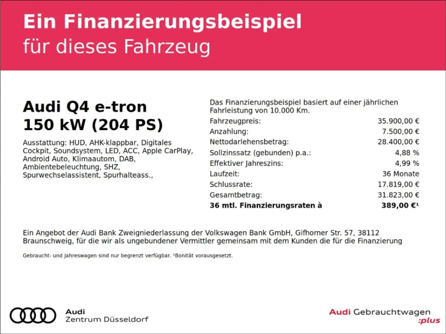 Audi Q4 e-tron 40 MATRIX HUD AHK KAMERA Blau - 2
