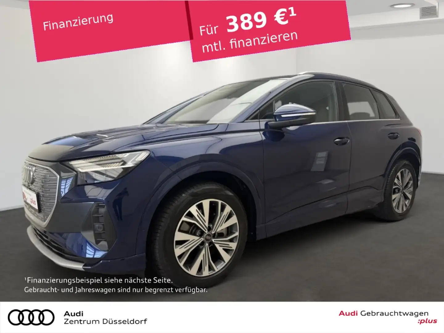 Audi Q4 e-tron 40 MATRIX HUD AHK KAMERA Blau - 1