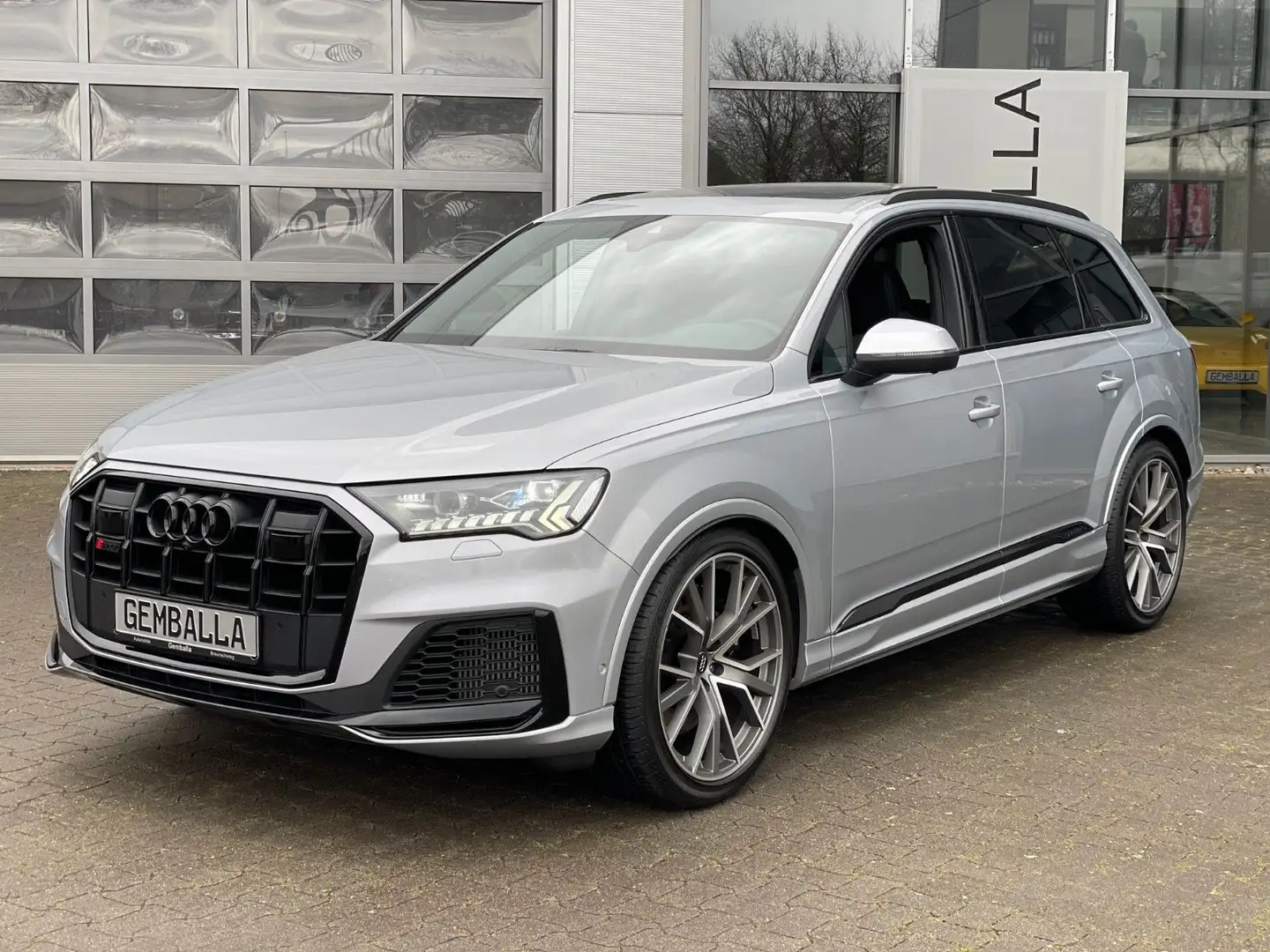 Audi SQ7 4.0 TDI, BLACK, PANO, RAUTE, HA-LENKUNG,1.HD Argent - 1