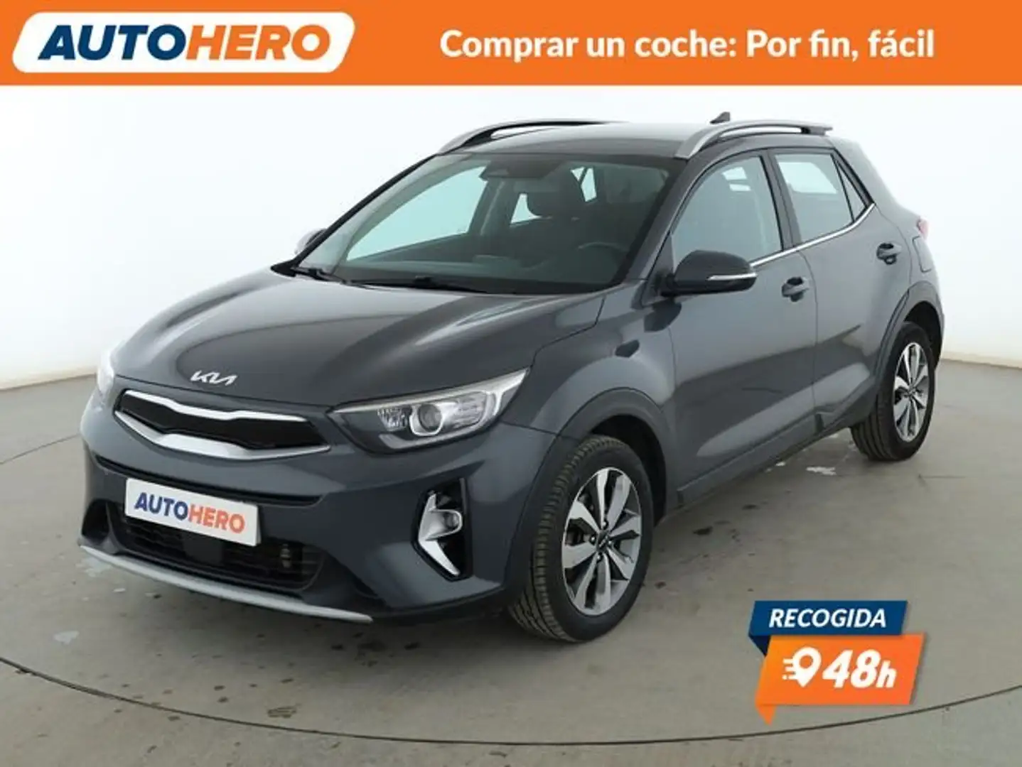 Kia Stonic 1.0 TGDI Mild-Hybrid Drive Gris - 1