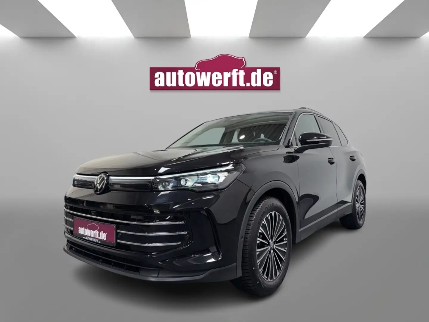 Volkswagen Tiguan 1.5 eTSI DSG ELEG AHK 360 MATRIX IQ NAVI 18Z LH Schwarz - 1