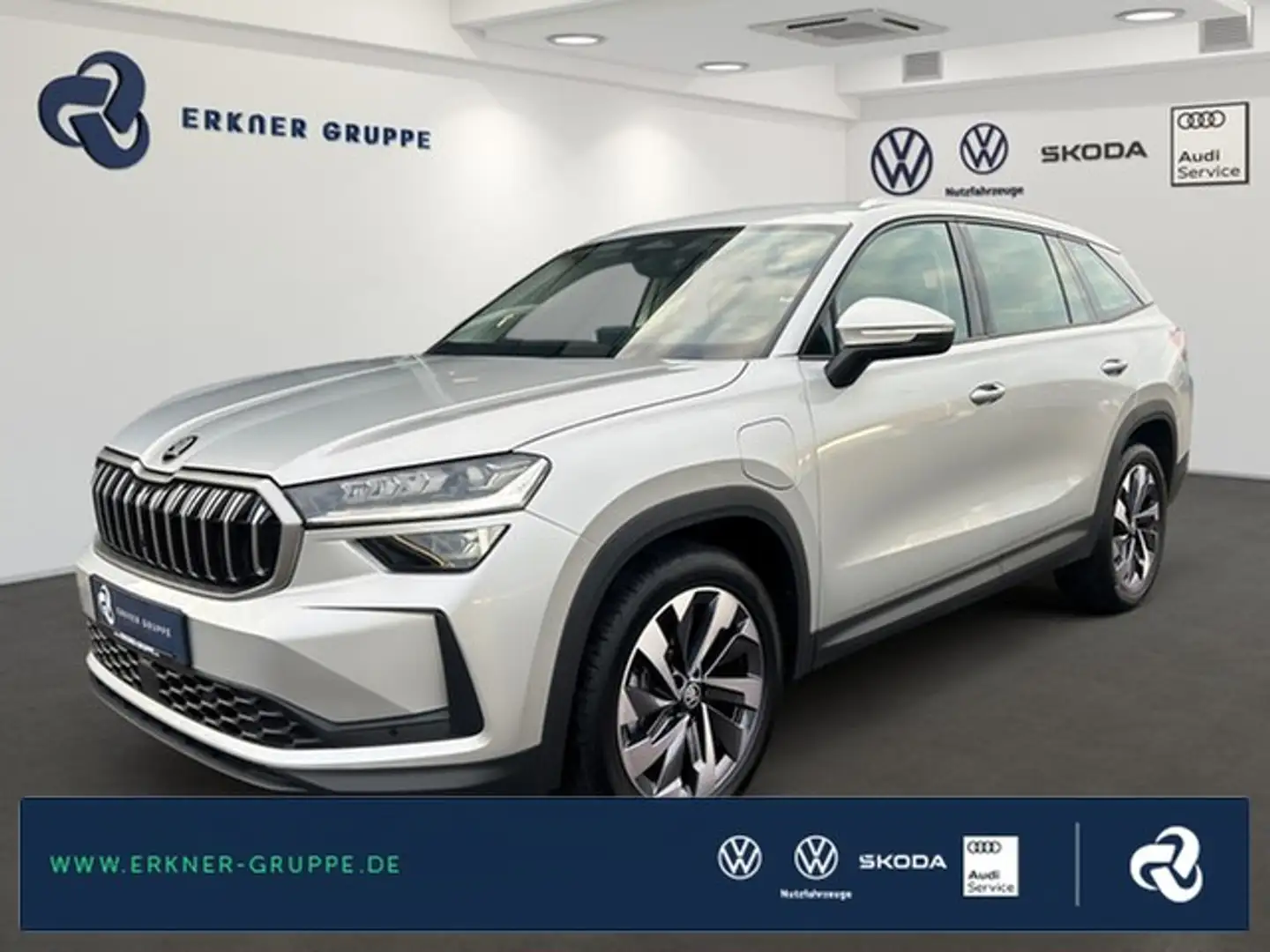 Skoda Kodiaq 1.5 TSI iV DSG Selection +AHK+NAVI+SHZ+GRA+MATRIX+ Grau - 1