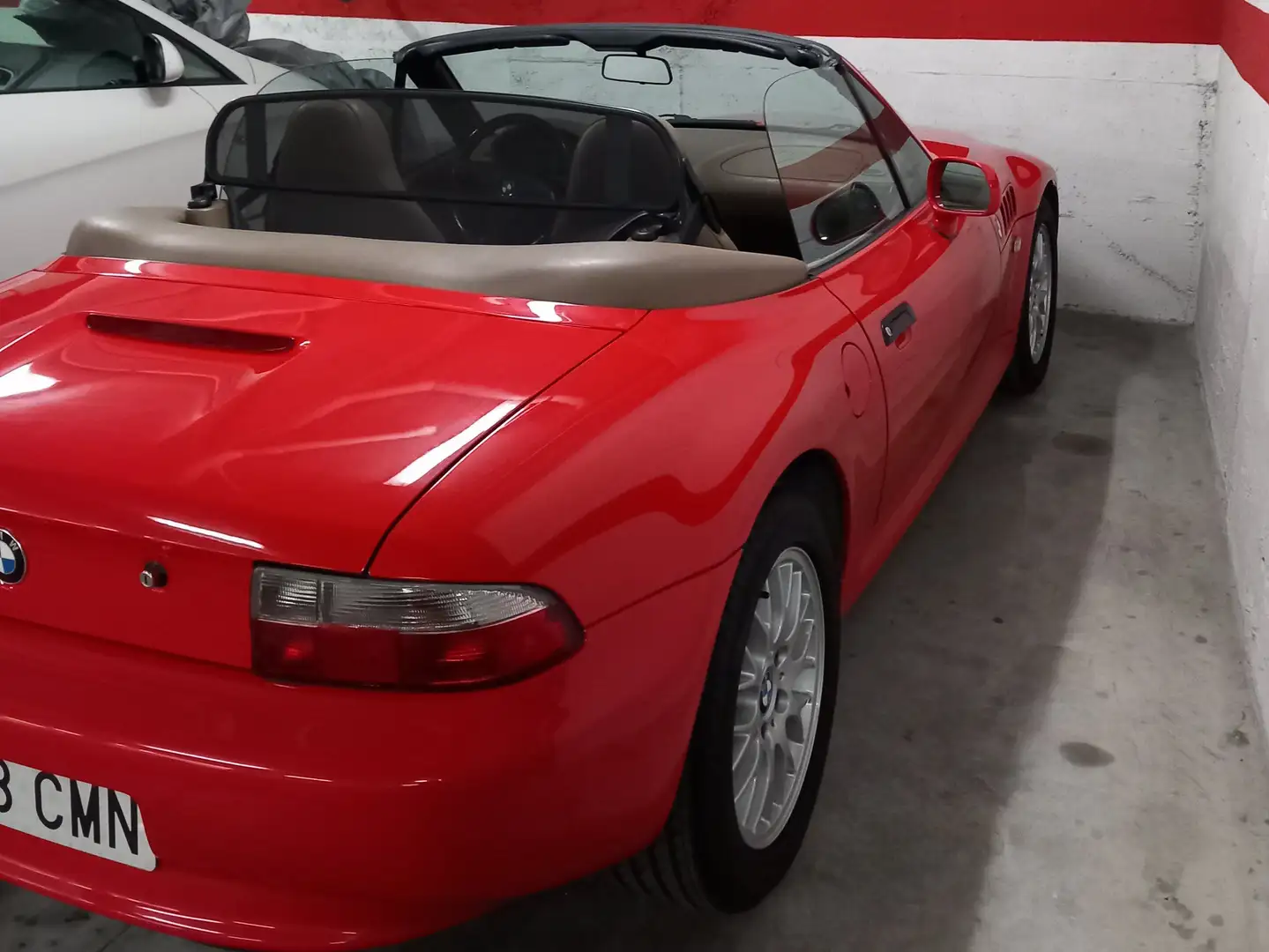 BMW Z3 1.9i Roadster Kırmızı - 2