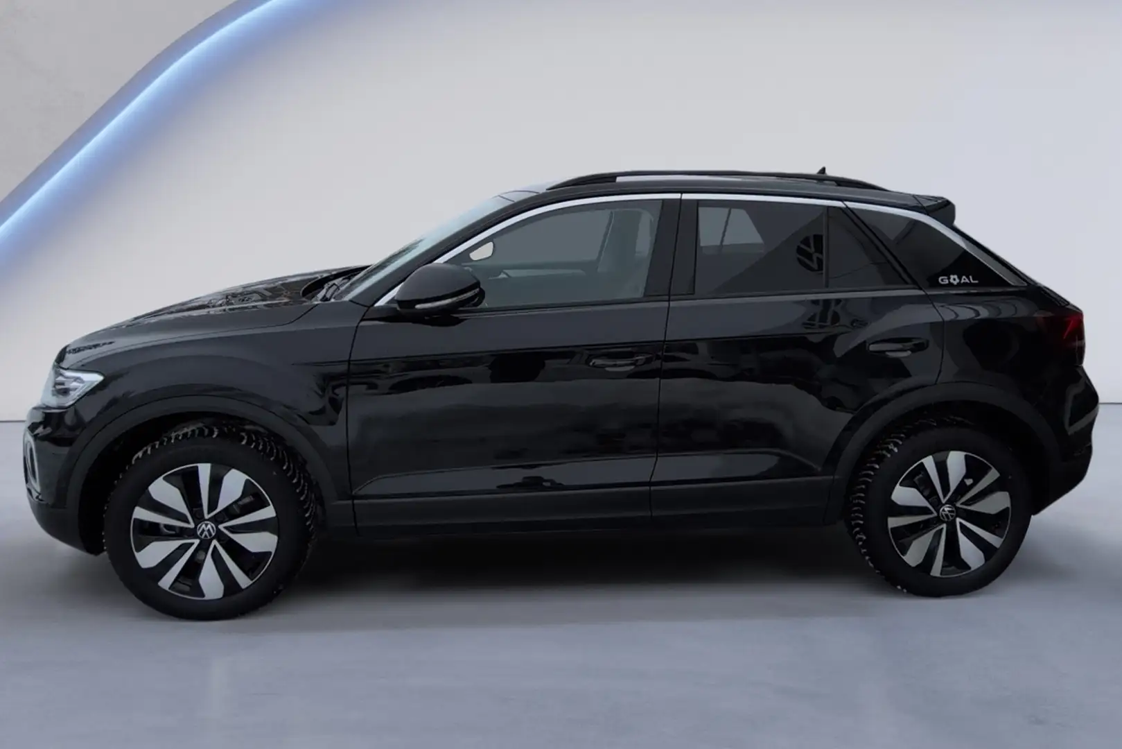 Volkswagen T-Roc 2.0 TDI DSG Goal KAMERA+AHK Schwarz - 2