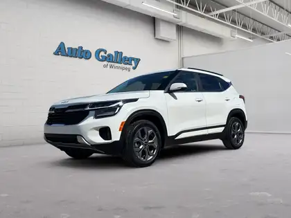 White 2024 Kia Seltos EX AWD SUV / Crossover All-Wheel Drive Continuously Variable Transmission