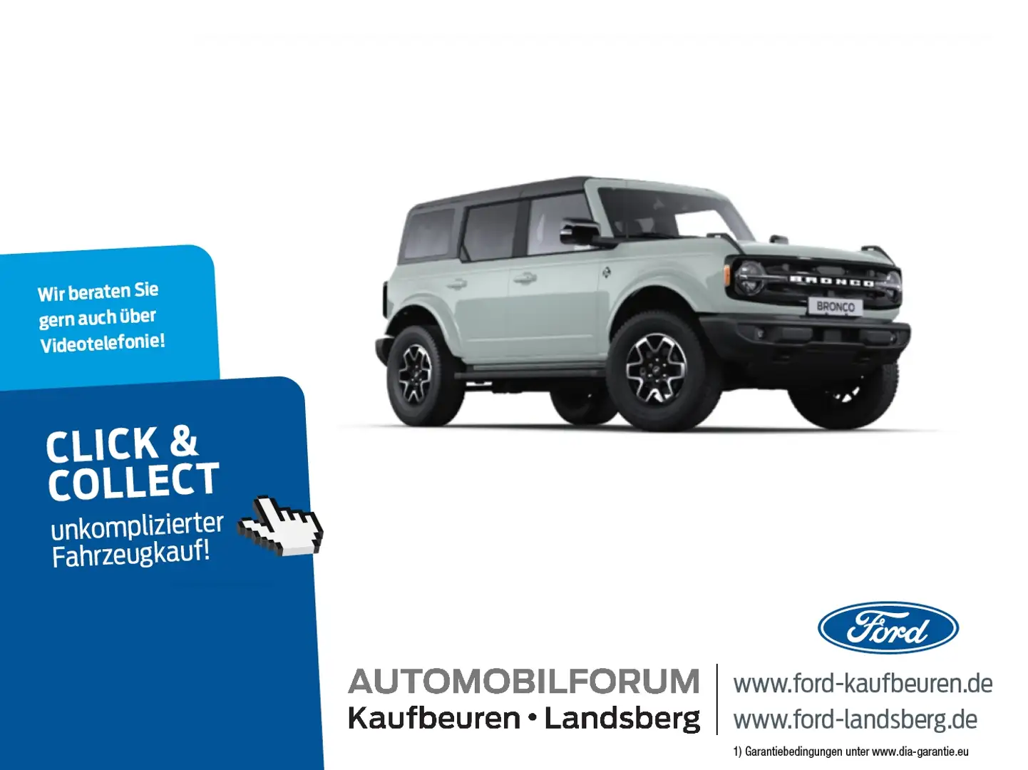 Ford Bronco OUTERBANKS 2.7l *LED*SHZ*ACC*360*NAVI* Grey - 1