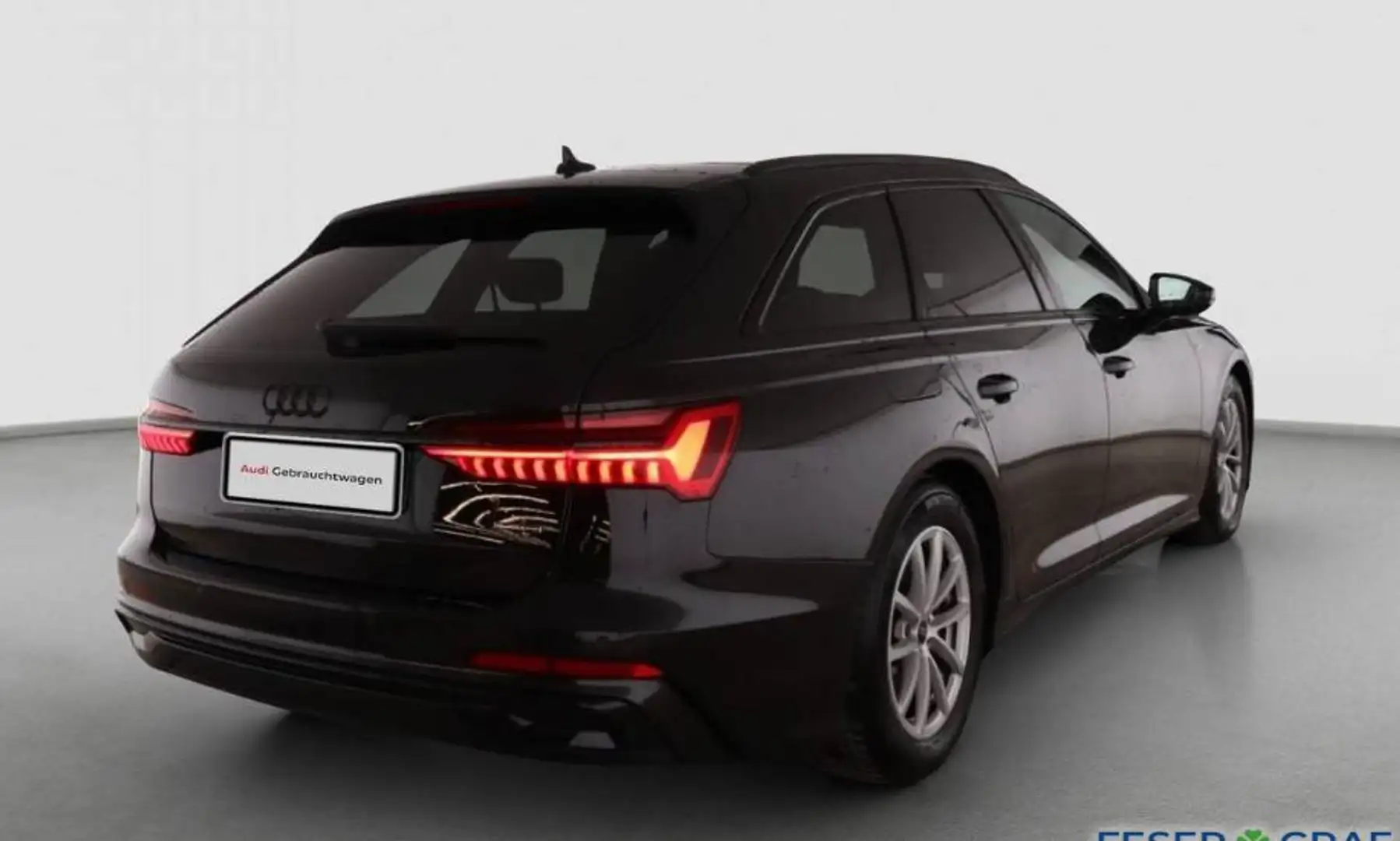 Audi A6 Avant S line 45 TDI qu. S tro+Pano+AHK+Matrix Schwarz - 2