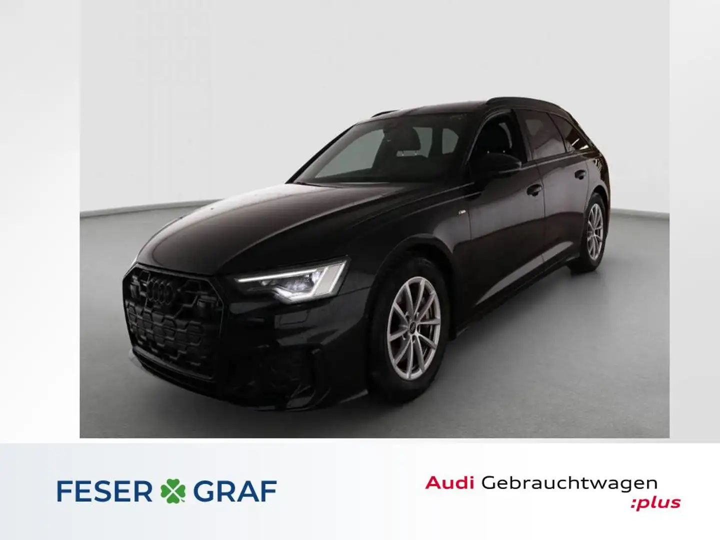 Audi A6 Avant S line 45 TDI qu. S tro+Pano+AHK+Matrix Schwarz - 1