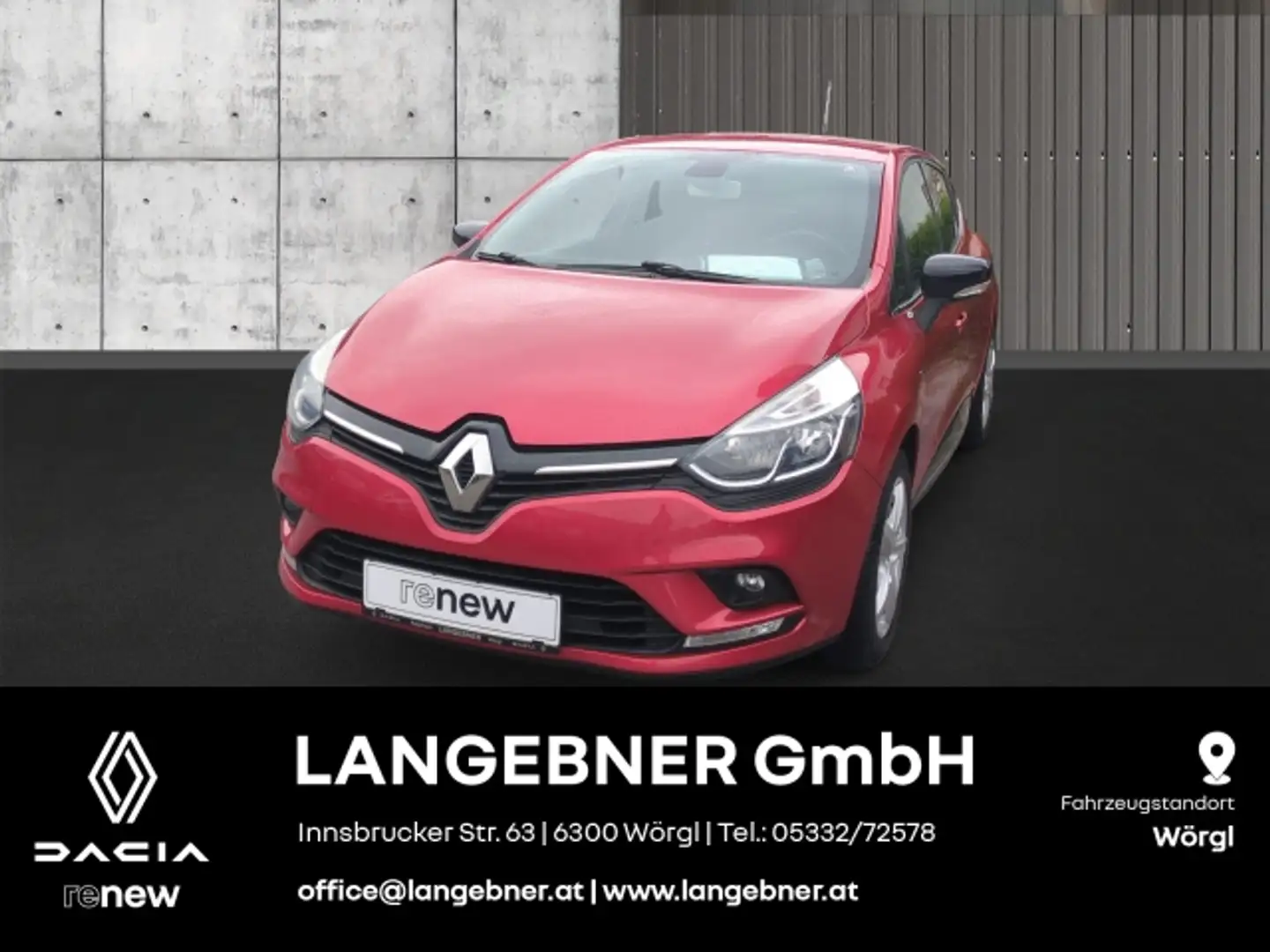 Renault Clio CLIO4 Limited TCE90 Rot - 1