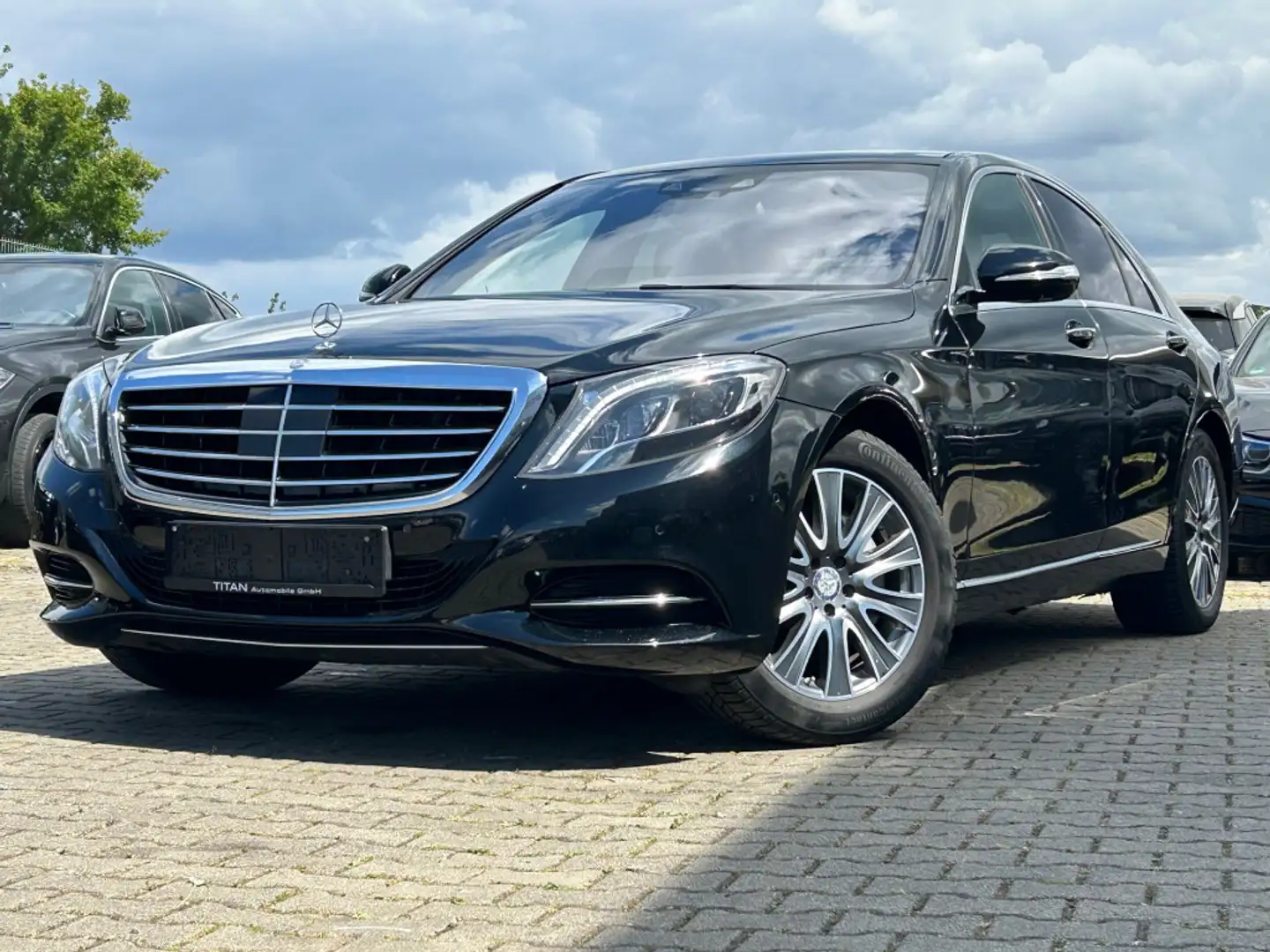 Mercedes-Benz S 350 d 4 Matic BlueTEC Burmester Pano 360° Kame Negru - 1