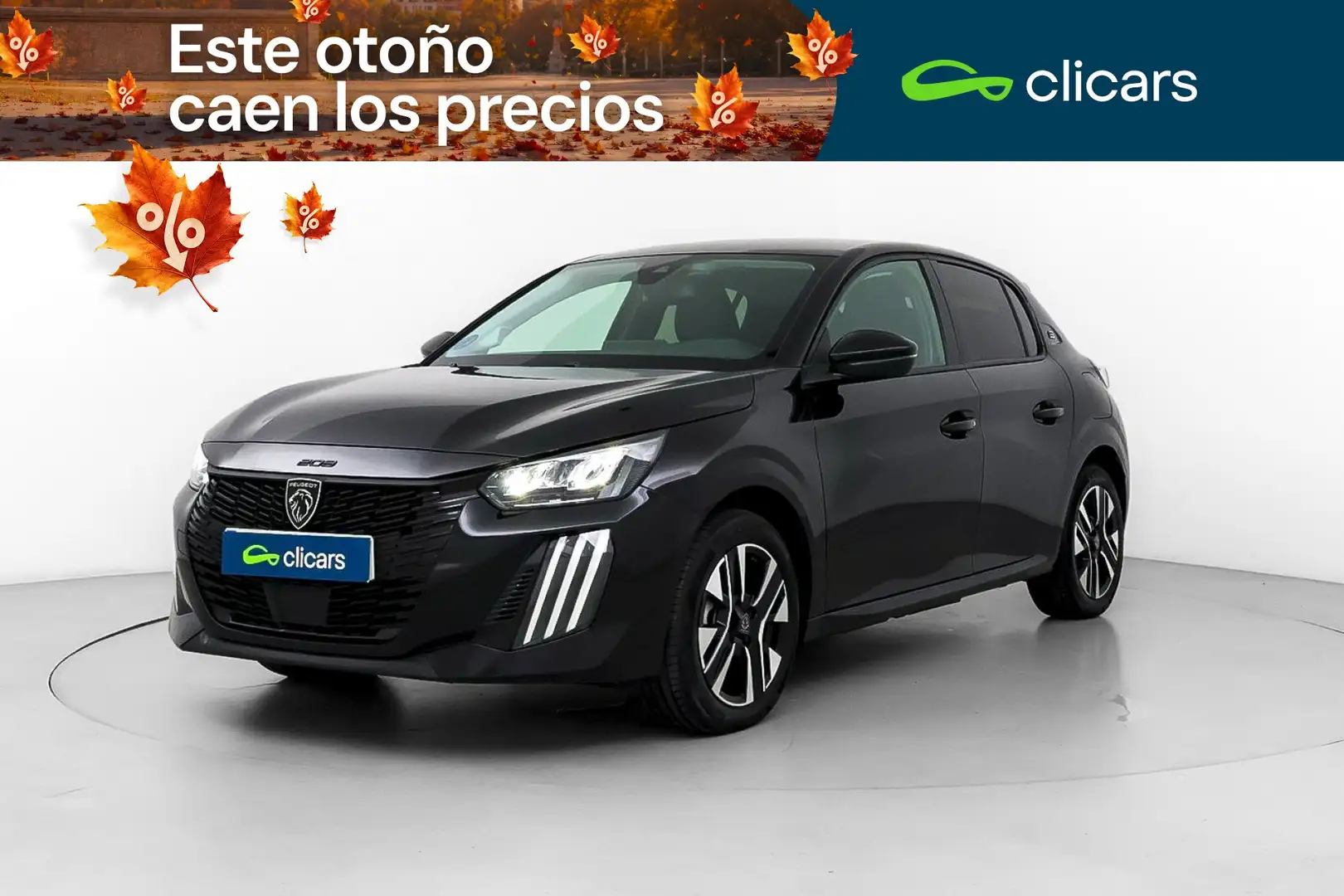 Peugeot 208 Allure Eléctrico 156 Negro - 1